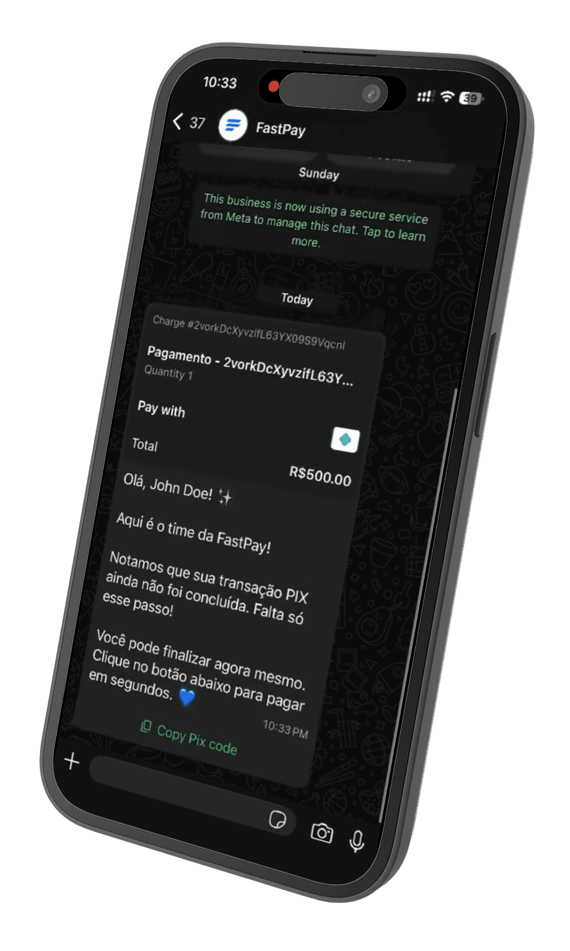 WhatsApp sales recovery