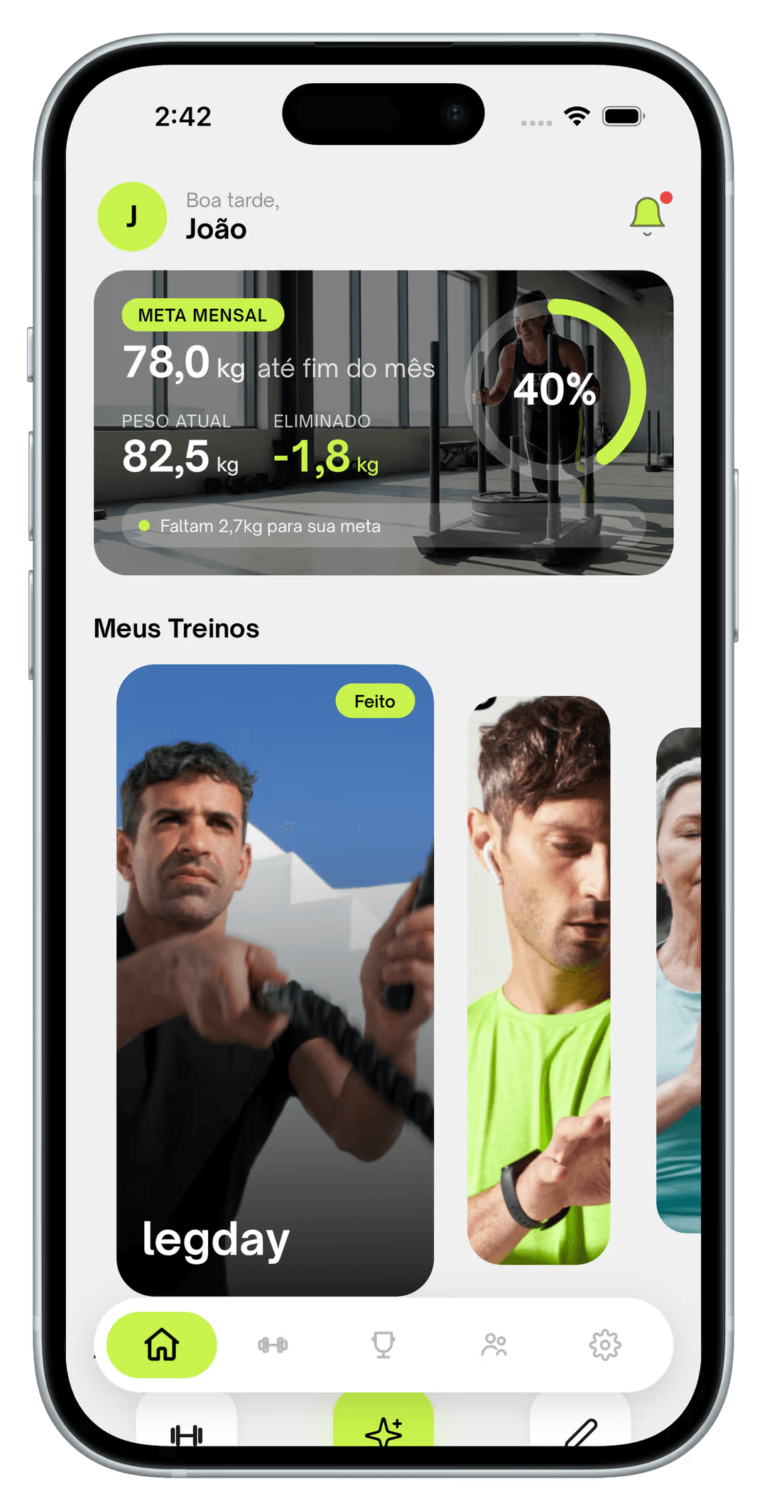 A workout that follows you